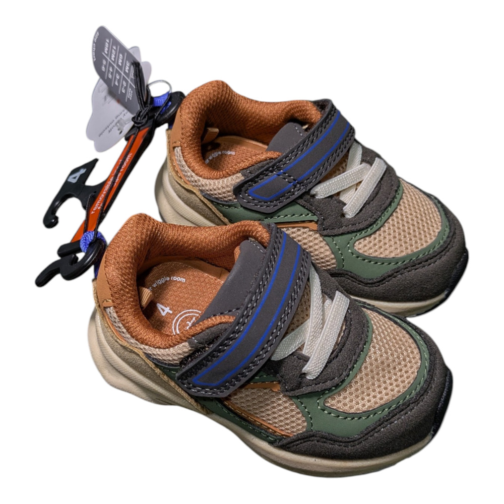 Wonder Nation - Baby Shoes With Straps - Size 4 (12 Month) New With Tags